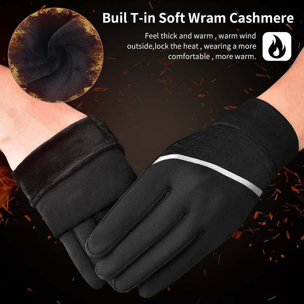 Gants tactiles gants chauds d'hiver Mitaines pour ecran tactile F8K8